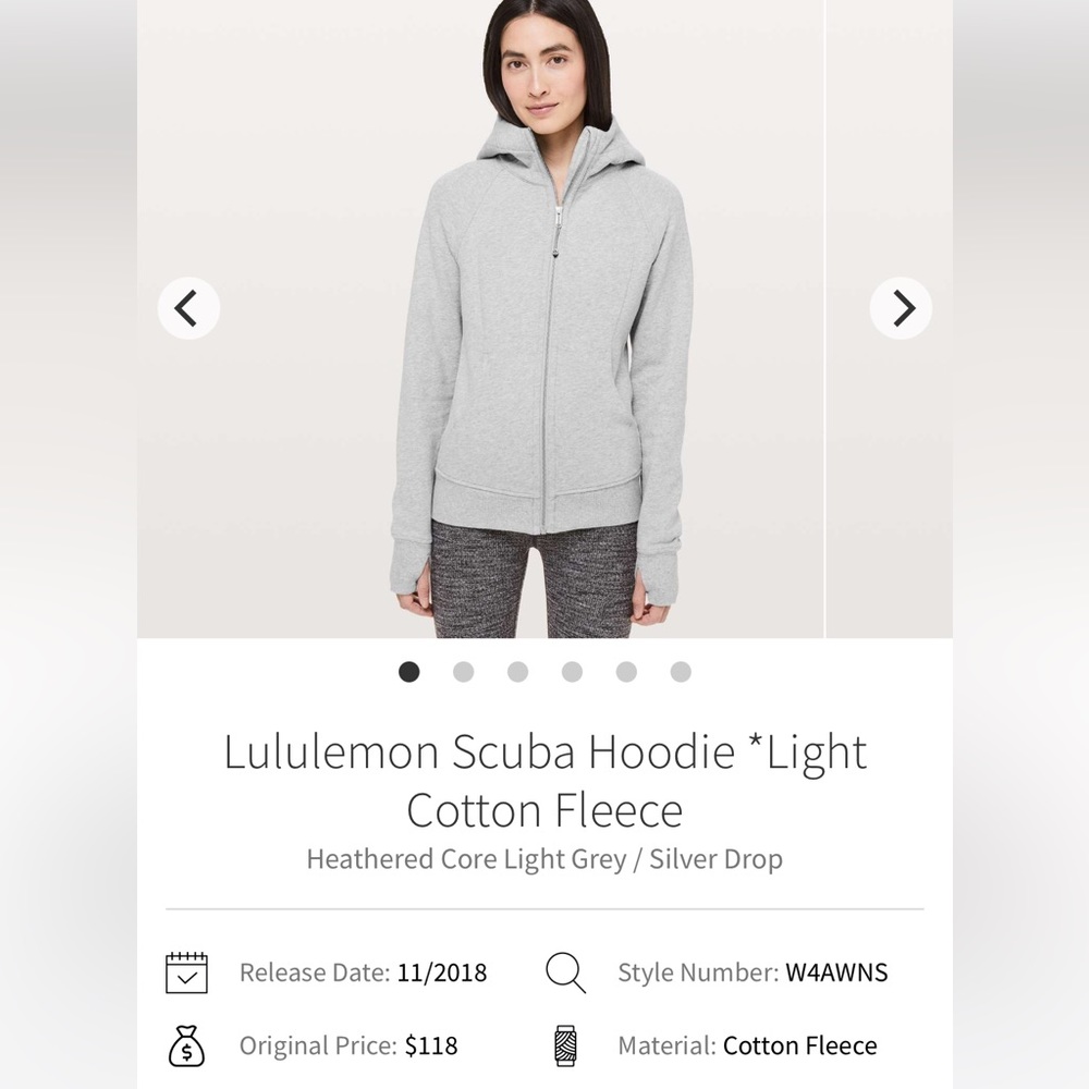 Lululemon scuba hoodie